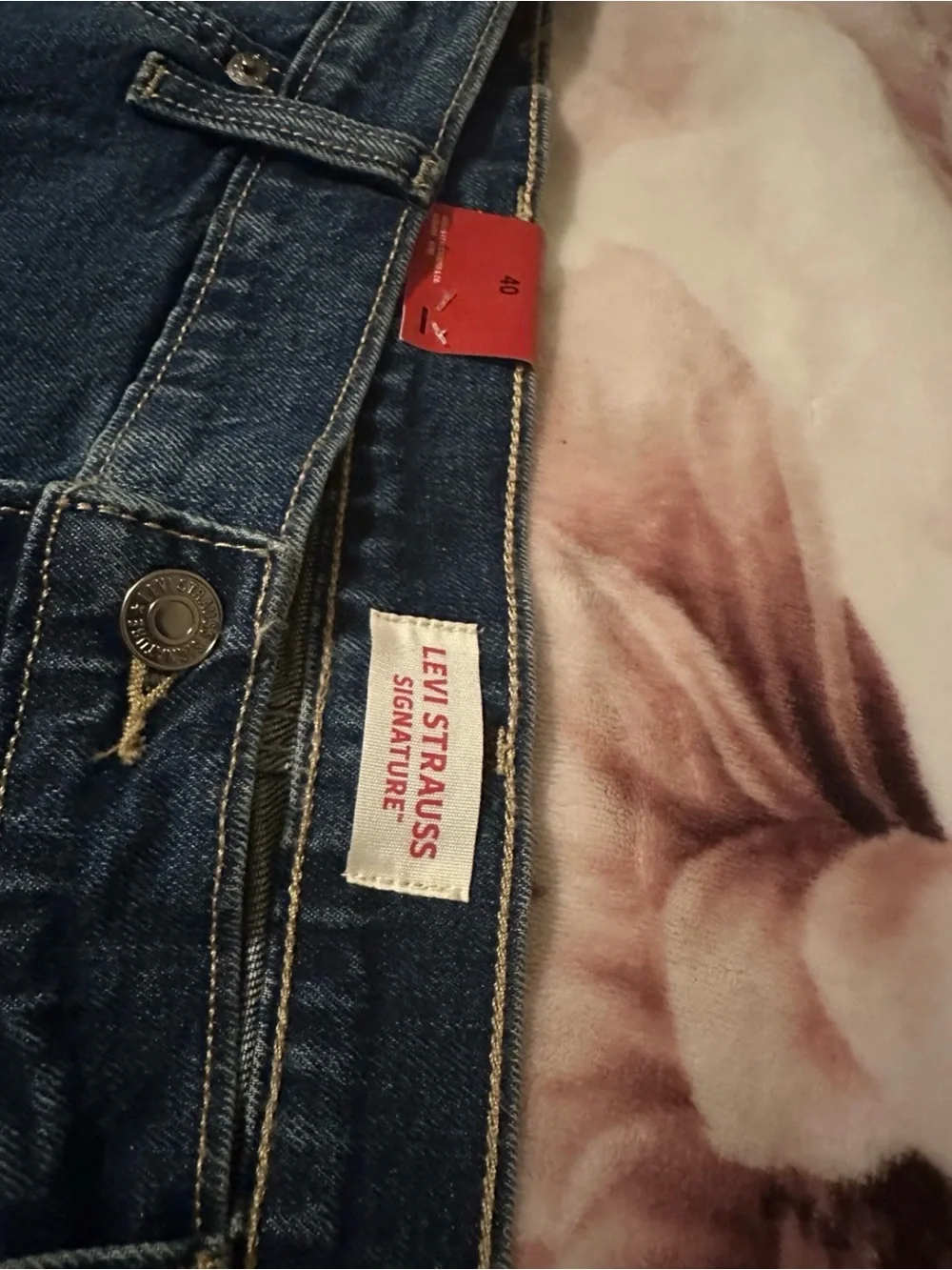 Levi Strauss Regular Denim Shorts - Blue